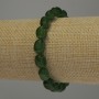 Chrysoprase Bracelet, tumbled diameter 11x8mm+/-, length 18cm stretch