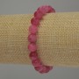 Tourmaline Bracelet, Smooth Bead, Diameter 8mm+/-, Length 18cm Stretch