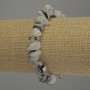 Adularia Bracelet, tumbled, diameter 10x5-9mm+-, length 18cm stretch