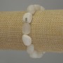 Adularia Bracelet, Tumbled, Diameter 13x8mm+/-, Length 18cm Stretch