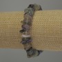 Fluorite Chip Bracelet, Diameter 10-14x3mm+/-, Length 18cm Stretch