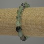 Fluorite Polyhedron Bracelet, diameter 10x8mm+-, length 18cm stretch