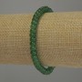 Chrysoprase Bracelet, rondelle diameter 6x4mm+/-, length 18cm stretch
