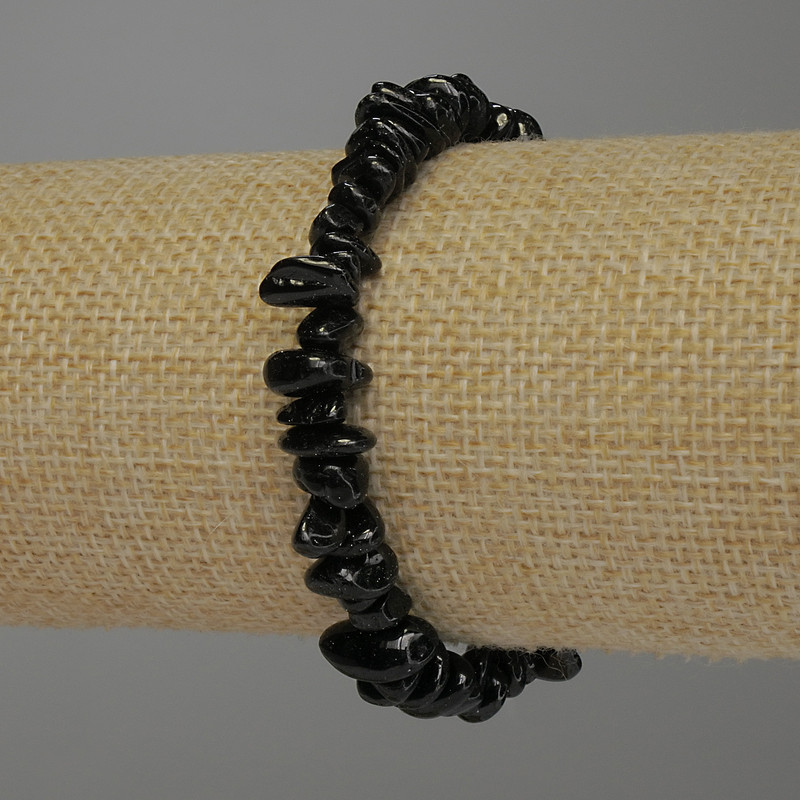 Agate Chip Bracelet, diameter 6-12x3-6mm+-, length 18cm stretch