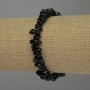 Agate Chip Bracelet, diameter 6-12x3-6mm+-, length 18cm stretch