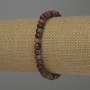 Jasper Rondelle Bracelet, diameter 6x4mm+-, length 18cm+- stretch