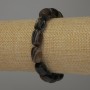 Agate Barrel Bracelet 14x10mm+-, length 18cm stretch