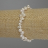 River Pearl Oval Bracelet, diameter 6-8x5mm+-, length 18cm (stretch)