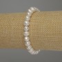Freshwater Pearl Bracelet, diameter 7-8x7mm+-, length 18cm (stretch)
