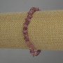 Tourmaline Chip Bracelet, diameter 4-7x2mm+-, length 18cm stretch