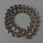 Hematite Heart Beads, diameter 12mm+-, length 40cm+- on fishing line