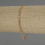 Xuping Bracelet 18K Gold Plating, Diameter 4mm+/-, Thickness 1.0mm+/-, Length 19cm+