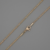 Xuping Chain, 18K Gold Plating, thickness 0.5mm+/-, length 44cm+