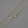 Xuping Chain, 18K Gold Plating, thickness 0.5mm+/-, length 44cm+