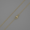 Xuping Chain, 18K Gold Plating, thickness 0.5mm+/-, length 44cm+