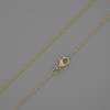 Xuping Chain, 18K Gold Plating, thickness 0.5mm+/-, length 48cm+
