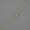 Xuping Chain, 18K Gold Plating, thickness 0.5mm+/-, length 56cm+