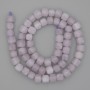 Kunzite Beads on Thread Faceted Cube, Diameter 7x7mm+/-, Length 39cm+