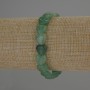 Jade Heart Bracelet, Diameter 10x10mm+-, Length 18cm Stretch