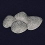 Accent Brooch Silver-Tone Metal 64x36mm+