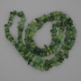 Tinted Quartz Chip Beads 7x5mm+/- on Nylon Thread, Length 78cm+