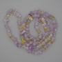 Ametrine Chip Beads, diameter 7-12x3-5mm+-, length 80cm+- on Fishing Line