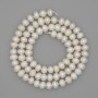 Natural River Pearl Beads 5x4mm+/-, Length 36cm+/- on Thread