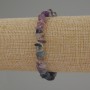 Natural Fluorite Chip Bracelet, diameter approx. 7x4mm, length approx. 18cm, stretch