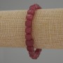Tourmaline Cube Bracelet, diameter 7x7mm+-, length 18cm stretch