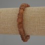 Citrine Cube Bracelet, diameter 7mm+/-, length 18cm+/- stretch