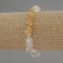 Citrine Chip Bracelet, diameter 4-8x2-4mm+/-, length 18cm+/- stretch