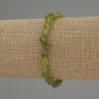 Chrysolite Tumbled Bracelet, diameter 6-10x6mm+/-, length 18cm stretch