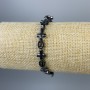 Hematite Cross Bracelet, diameter 6x8mm+/-, diameter 10x9mm+/-, length 18cm+/- stretch