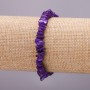 Mother-of-Pearl Bracelet Tinted Chips, Diameter 7mm, Length 18cm