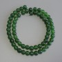 Chrysoprase Beads, Smooth Round, Diameter 6mm+/- on Thread, Length 37cm+