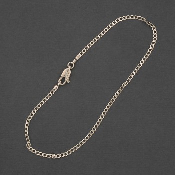 Xuping Bracelet Rhodium, length 20cm, thickness 2.2mm+