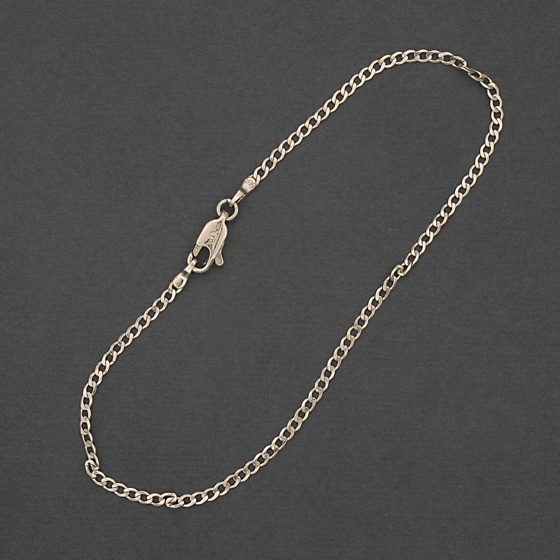 Xuping Bracelet Rhodium, length 20cm, thickness 2.2mm+