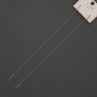 Xuping Stud Earrings Rhodium Chain with Charms, length 17cm+-, thickness 0.7mm+