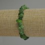 Toned Quartz Chip Bracelet, diameter 7-10x3-5mm+-, length 18cm+- stretch
