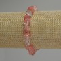 Chalcedony Chip Bracelet, diameter 5-10x2-4mm+/-, length 18cm+/- stretch