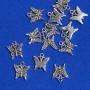 Findings Butterfly Charm 18x16mm, pack 20g +/-18pcs+