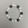 Assorted Smooth Round Bead Bracelet, diameter 10mm+/-, length 18mm+/- stretch