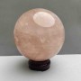 Souvenir Sphere Rose Quartz, Diameter 10.6cm+/-, Weight 1934g, Price per Piece