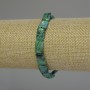 African Turquoise Bracelet Rectangle, size 11x7mm+/-, length 18cm+/- stretch