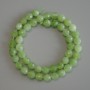 Chrysolite Olivine Natural Stone Beads, Faceted Ball, Diameter 8mm+/-, Length 36cm+