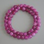 Tourmaline Beads, Faceted Round 8mm+/-, on Thread, Length 38cm+