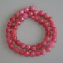 Tourmaline Beads, Faceted Round 8mm+/-, on Thread, Length 37cm+