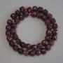 Tourmaline Beads Faceted Cube 9x9mm+/- on a Thread, Length 37cm+