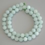 Angelite Beads, Faceted Round, Diameter 8mm+/-, Length 38cm+