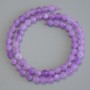 Lavender Amethyst Beads, Faceted Round, Diameter 6mm+/-, Length 37cm+, on Thread
